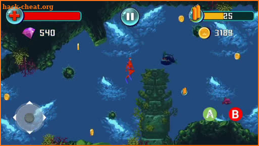 Deep Sea Survivor - Pixel Art Game screenshot