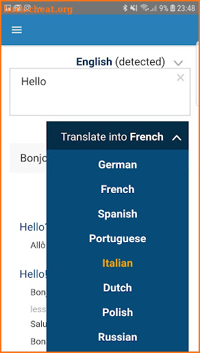 Deep Translator Pro - English, German, French... screenshot