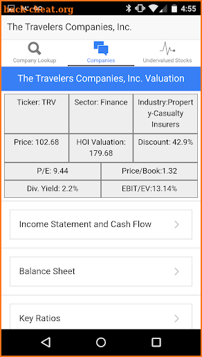 Deep Value Finder screenshot