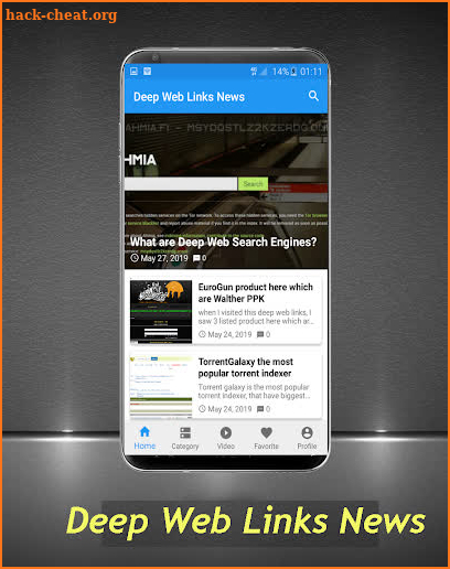 Deep Web Links News screenshot