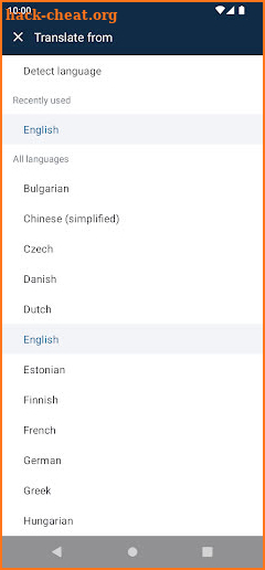 DeepL Translate screenshot