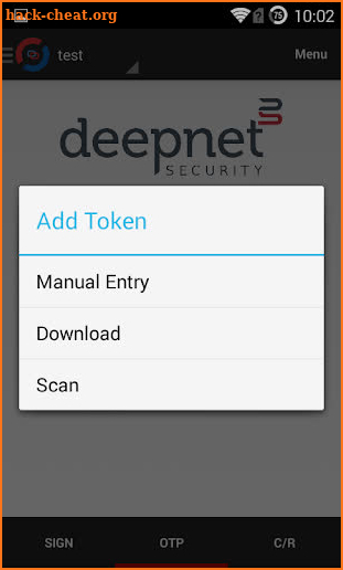 DeepNet MobileID screenshot