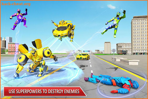 Deer Robot Car Game – Robot Transforming Games screenshot