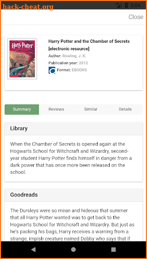 Deerfield Public Library screenshot