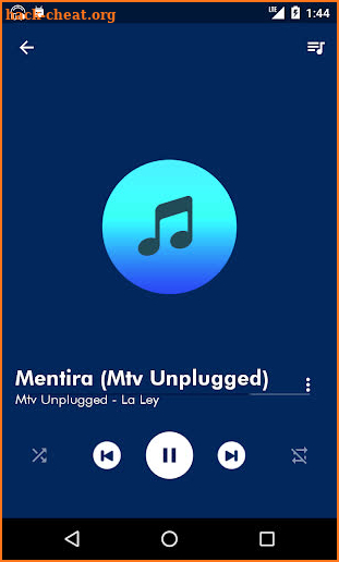 Default Music Player 2020 screenshot