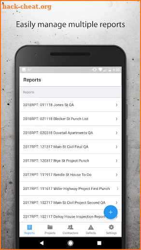 Defects Pro: Easy Punch Lists and Snag Reports screenshot