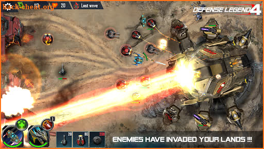 Defense Legend 4: Sci-Fi Tower defense screenshot