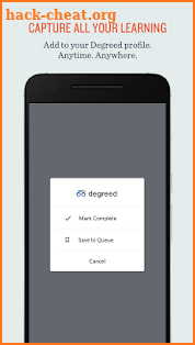 Degreed - Daily Learning Habit screenshot