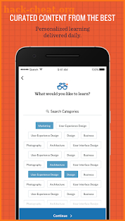 Degreed - Daily Learning Habit screenshot