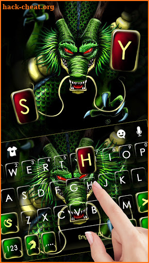 Deity Dragon Keyboard Background screenshot