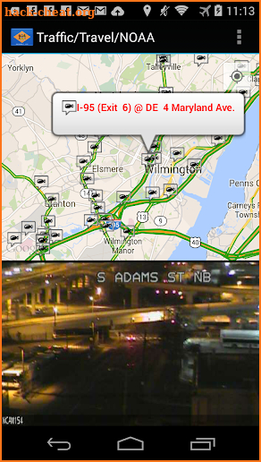 Delaware Traffic Cameras Pro screenshot