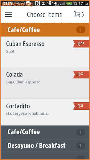 Delicias Cuban Bakery screenshot