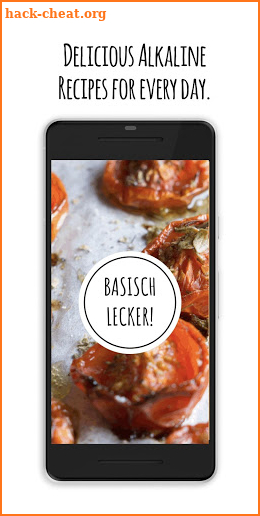 Delicious alkaline recipes screenshot