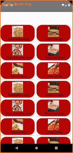 Delicious pizza everyday screenshot