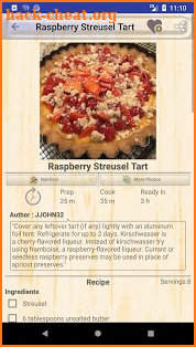 Delicious Raspberry Recipes screenshot