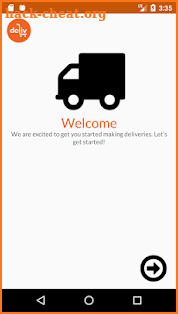 Deliv Driver App screenshot