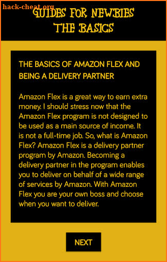 Deliver for Amazon Flex - Guides For Newbies screenshot