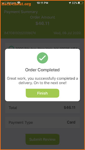 DeliverEats Driver screenshot