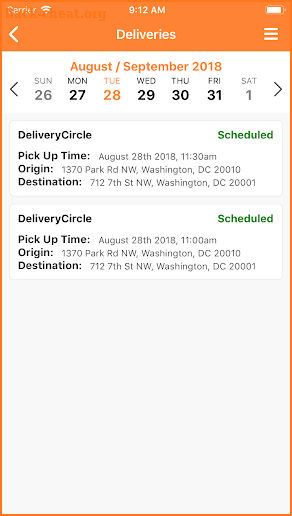 DeliveryCircle screenshot