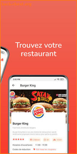 Deliwing : service de livraison à domicile screenshot