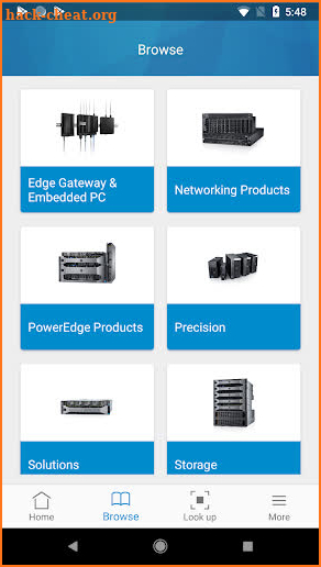 Dell Quick Resource Locator screenshot