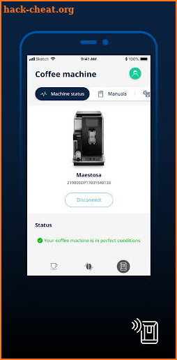 De'Longhi Coffee Link screenshot