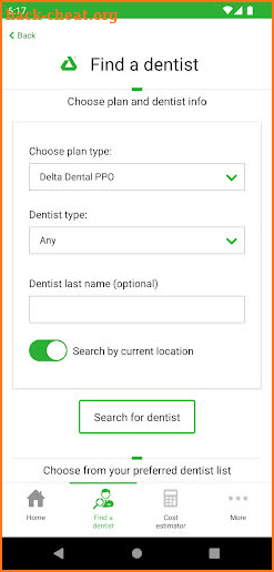 Delta Dental Mobile App screenshot