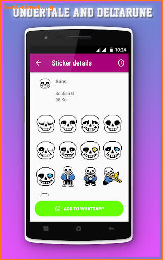 Deltarune And Undertale Stickers For WhatsApp screenshot