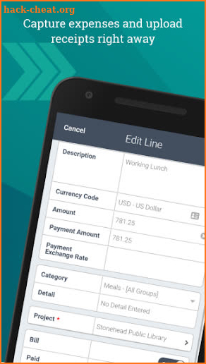 Deltek T&E for Vantagepoint screenshot