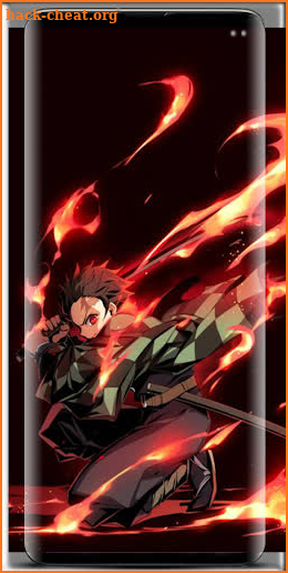 demon-slayer K.N.Y wallpaper lock screen changer screenshot