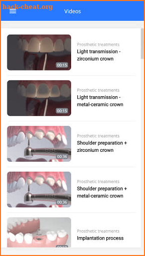 Dental Videos by DentiCalc screenshot