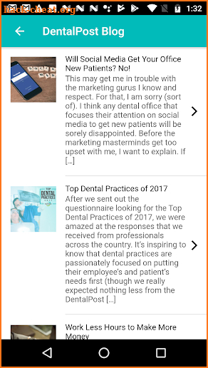 DentalPost Mobile screenshot