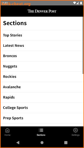 Denver Post Sports screenshot