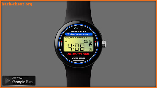 DENWORK Digital Watchface screenshot