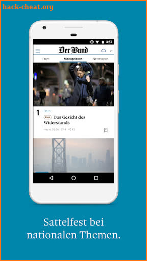 Der Bund screenshot