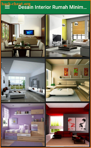 Desain Interior Rumah Minimalis Modern screenshot