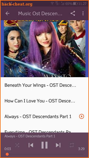 Descendants 2 Songs New screenshot