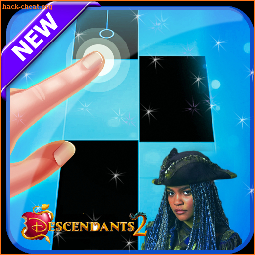 Descendants 2 tiles Piano Game screenshot