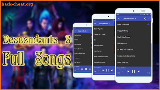 Descendants 3 Songs Offline + 1 & 2 All Songs screenshot