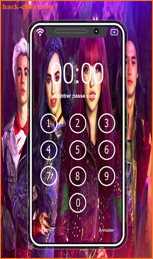 Descendants Lock Screen screenshot