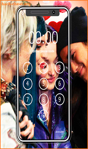 Descendants Lock Screen screenshot