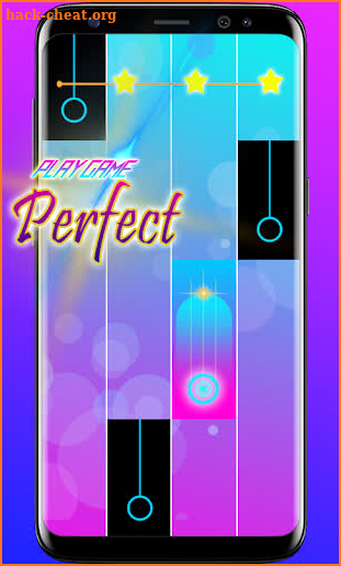 Descendants piano game tiles screenshot