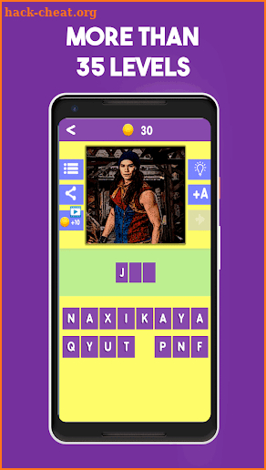 Descendants Quiz screenshot