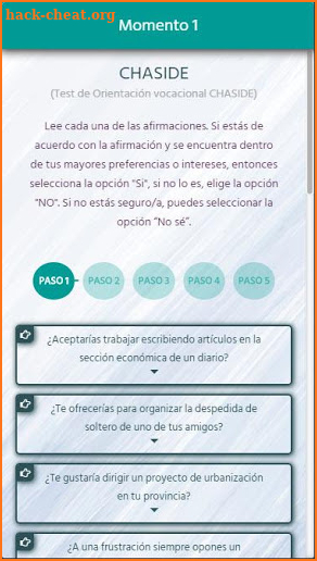 Descubre tu Vocación screenshot