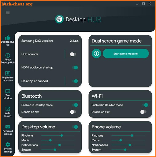 Desktop Hub for Samsung DeX screenshot