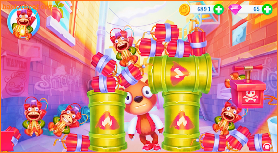 Despicable Kick Bear - Adventure Game screenshot