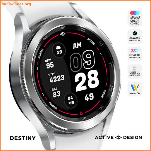 Destiny: Digital Watch Face screenshot