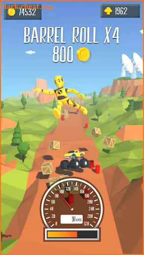 Destruction Car Jumping screenshot