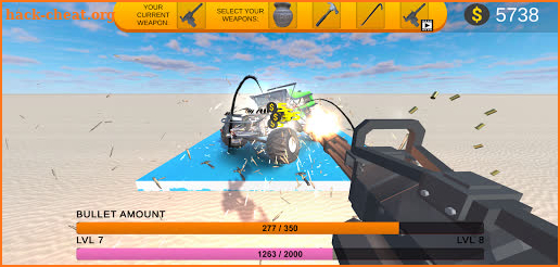 Destruction physics - Car Crash Test Derby screenshot