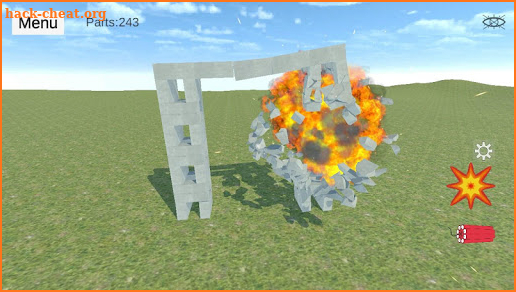 Destructive physics: demolitions simulation screenshot